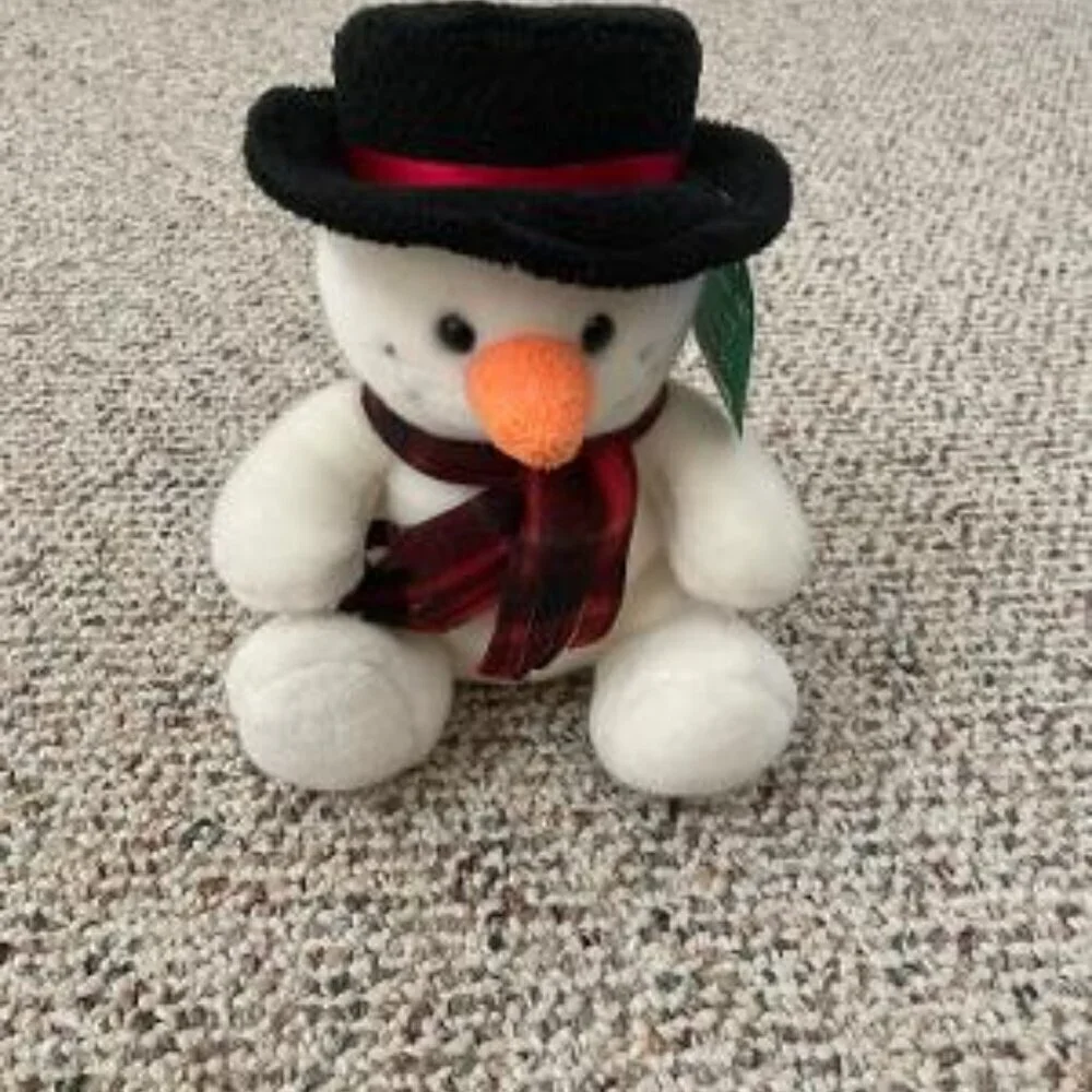 Build-A-Bear Stuffed Snowman. Y2K